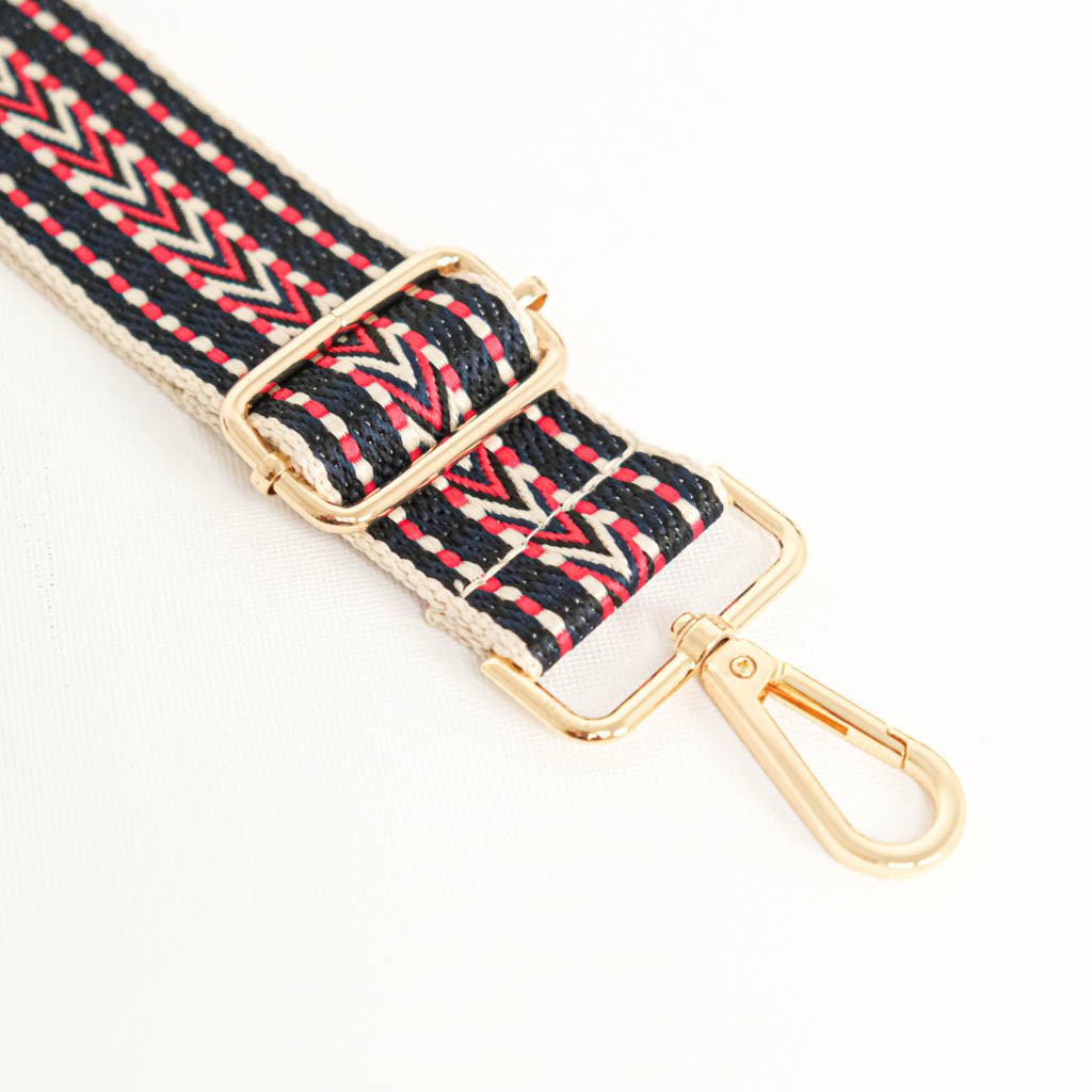 Ethnic Navy Blue Shoulder Bag - Maison Klem